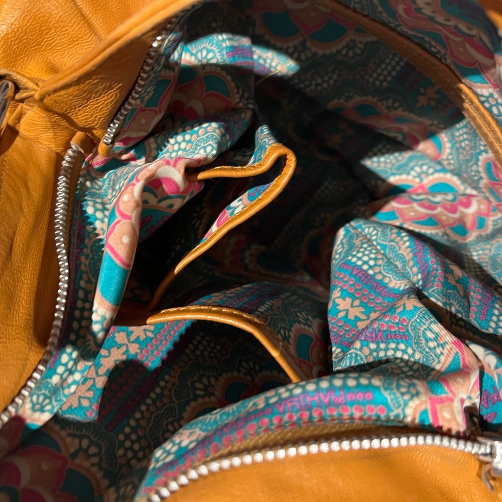 New condition Mahiya Ethically Sourced Leather Boho Handbag - Picture 9 of 16